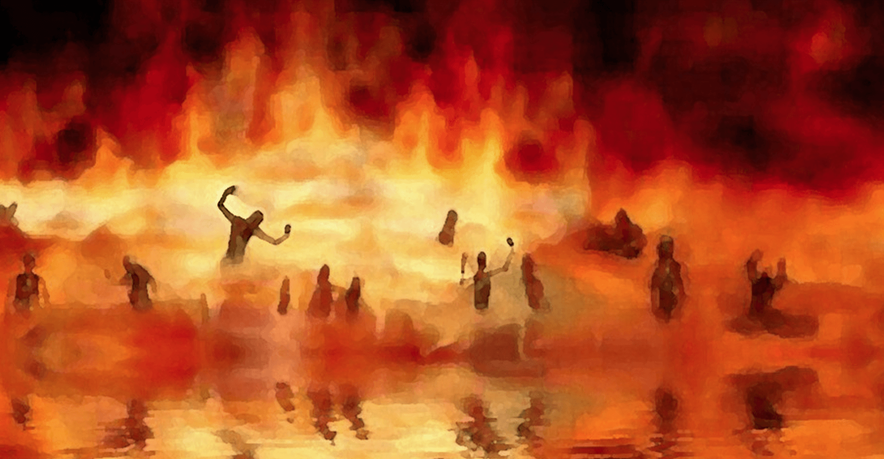 Огненное озеро ад